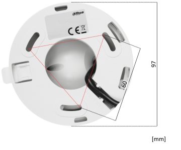 AHD, HD-CVI, HD-TVI, PAL KAMERA HAC-HDW1500TRQ-A-0280B-S3-DIP - 5&nbsp;Mpx 2.8&nbsp;mm DAHUA