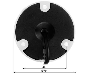 AHD, HD-CVI, HD-TVI, PAL KAMERA HAC-HFW1500RL-0280B-S3-DIP - 5 Mpx 2.8 mm DAHUA AHD, HD-CVI, HD-TVI, PAL KAMERA HAC-HFW1500RL-0280B-S3-DIP - 5 Mpx 2.8 mm DAHUA
