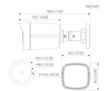 AHD, HD-CVI, HD-TVI, PAL KAMERA HAC-HFW1500TLM-0280B-S3-DIP - 5 Mpx 2.8 mm DAHUA AHD, HD-CVI, HD-TVI, PAL KAMERA HAC-HFW1500TLM-0280B-S3-DIP - 5 Mpx 2.8 mm DAHUA