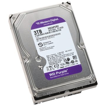 VDIGITĀLĀ VIDEOIERAKSTĪTĀJA DISKS HDD-WD34PURZ 3TB 24/7 WESTERN DIGITALVDIGITĀLĀ VIDEOIERAKSTĪTĀJA DISKS HDD-WD34PURZ 3TB 24/7 WESTERN DIGITAL