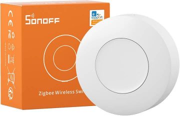 Sonoff SNZB-01P viedais ZigBee slēdzis Sonoff SNZB-01P viedais ZigBee slēdzis