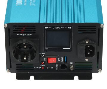 SPRIEGUMA PĀRVEIDOTĀJS INV/12/1000/PS/CH/S/B Bluetooth EUROPOWER