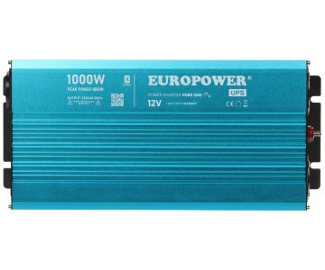 SPRIEGUMA PĀRVEIDOTĀJS INV/12/1000/PS/CH/S/B Bluetooth EUROPOWER