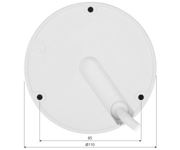 IP PRETVANDĀLISMA KAMERA IPC-HDBW1239E1-A-IL-0280B-S6 Smart Dual Light - 1080p 2.8&nbsp;mm DAHUA