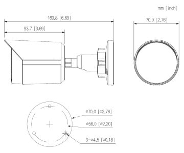 IP KAMERA IPC-HFW2649S-S-IL-0280B-BLACK Smart Dual Light WizSense - 6&nbsp;Mpx 2.8&nbsp;mm DAHUA