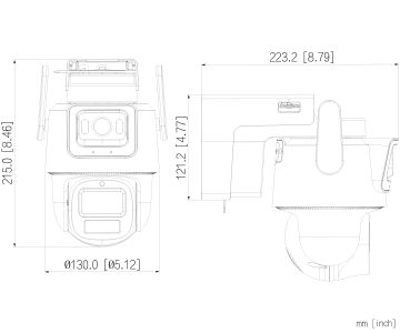 PT PT ĀRA SAULES KAMERA IPC-PTS2649C-3E3Z-4GB20-3684/0280B-PRO 4G LTE WizColor HYBRID-ZOOM - 3&nbsp;Mpx DAHUA