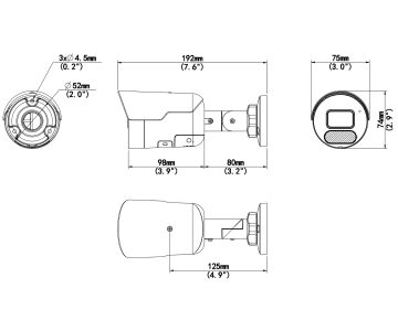 IP KAMERA IPC2128SB-ADF28KMC-I1 Wise-ISP Tri-Guard - 8 Mpx 4K UHD 2.8 mm UNIVIEW IP KAMERA IPC2128SB-ADF28KMC-I1 Wise-ISP Tri-Guard - 8 Mpx 4K UHD 2.8 mm UNIVIEW