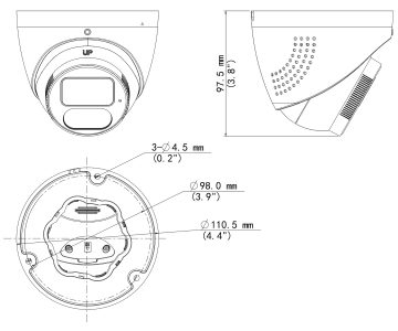 IP KAMERA IPC3614SB-ADF28KMC-I1 Wise-ISP Tri-Guard - 4&nbsp;Mpx 2.8&nbsp;mm UNIVIEW