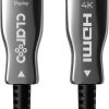Claroc HDMI kabelis HDMI 2.0 AOC optiskais kabelis 4K@60Hz 10m
