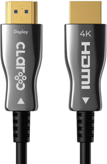 Claroc HDMI kabelis HDMI 2.0 AOC optiskais kabelis 4K@60Hz 10m
