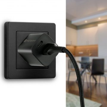 USB-A / Lightning kabelis Apple iPhone LED RGB everActive CBB-1IBR 100cm 2.4A