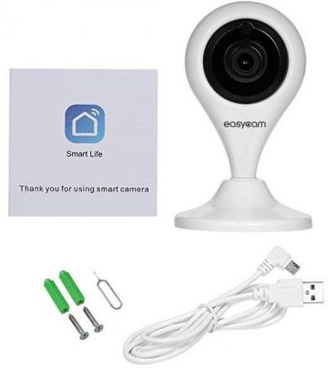 EasyCam iekštelpu WiFi IP kamera Tuya 3MP EC-3C6IR