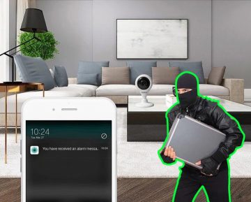 EasyCam iekštelpu WiFi IP kamera Tuya 3MP EC-3C6IR