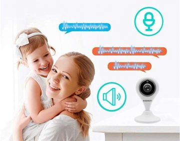 EasyCam iekštelpu WiFi IP kamera Tuya 3MP EC-3C6IR
