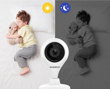 EasyCam iekštelpu WiFi IP kamera Tuya 3MP EC-3C6IR