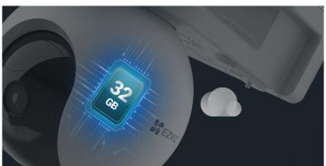 EZVIZ 4x HB8 2K+ (4MP) C tipa Wi-Fi novērošanas komplekts