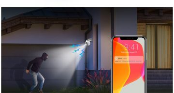 EZVIZ 4x HB8 2K+ (4MP) C tipa Wi-Fi novērošanas komplekts