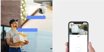 EZVIZ 4x HB8 2K+ (4MP) C tipa Wi-Fi novērošanas komplekts