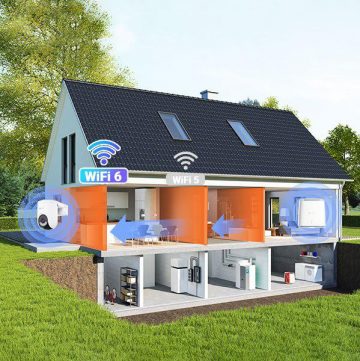 Ezviz HB8c Lite Аккумуляторная IP-камера PT Wi-Fi 4 МП