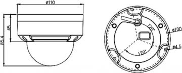 GenSTAR GANZ ZN8-71DT5F28NL IP kamera