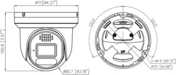 GenSTAR GANZ ZN8V-71E5F28DT-J4 IP kamera