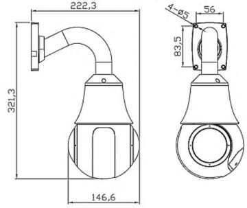 GNSTAR GANZ ZN8-P5X12DLDT8M12DL IP kamera