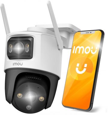 Imou Cruiser Dual 10MP IP kamera ar 128 GB atmiņas karti