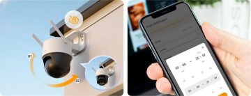 Imou Cruiser SC 8MP Wi-Fi PoE IP kamera ar Imou Protect mākoņpakalpojumu uz vienu gadu Imou Cruiser SC 8MP Wi-Fi PoE IP kamera ar Imou Protect mākoņpakalpojumu uz vienu gadu