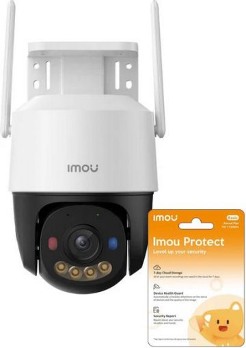 Imou Cruiser SC 8MP Wi-Fi PoE IP kamera ar Imou Protect mākoņpakalpojumu uz vienu gaduImou Cruiser SC 8MP Wi-Fi PoE IP kamera ar Imou Protect mākoņpakalpojumu uz vienu gadu