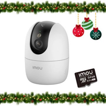 Imou Ranger 2 Pro 5MP IP kamera ar 64 GB atmiņas kartiImou Ranger 2 Pro 5MP IP kamera ar 64 GB atmiņas karti