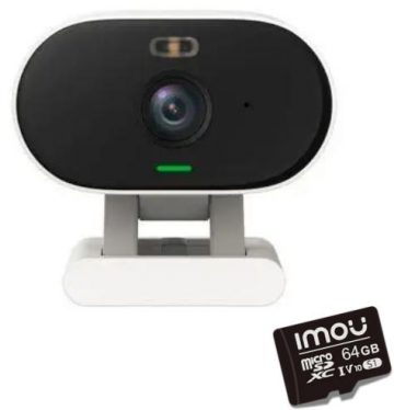 Imou Versa 2MP IP kamera ar 64 GB atmiņas kartiImou Versa 2MP IP kamera ar 64 GB atmiņas karti