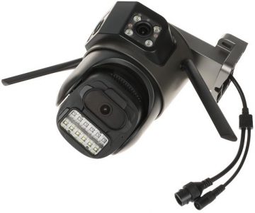 ĀRA IP KAMERA ROTĀCIJAI ICSEE-W91SD-3 Wi-Fi Pilnkrāsu PANORĀMAS 3 X 3 Mpx 3 X 3.6 mm