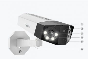 Reolink DUO sērijas P750 POE 16MP IP kamera Reolink DUO sērijas P750 POE 16MP IP kamera