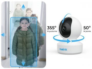 Reolink E Series E330 White 5MP Wi-Fi IP kamera Reolink E Series E330 White 5MP Wi-Fi IP kamera