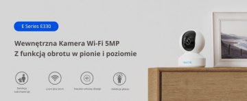 Reolink E Series E330 White 5MP Wi-Fi IP kamera Reolink E Series E330 White 5MP Wi-Fi IP kamera