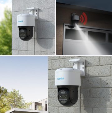 Reolink Trackmix sērijas P760 POE IP kamera, 8MP rotējoša Reolink Trackmix sērijas P760 POE IP kamera, 8MP rotējoša