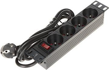 4 kontaktligzdu pagarinātājs PD-4/R104 kontaktligzdu pagarinātājs PD-4/R10