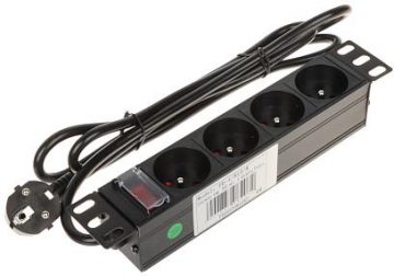 4 kontaktligzdu pagarinātājs PD-4/R10/R4 kontaktligzdu pagarinātājs PD-4/R10/R