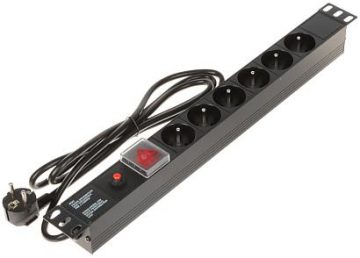 6 kontaktligzdu pagarinātājs PD-6/R-OP6 kontaktligzdu pagarinātājs PD-6/R-OP