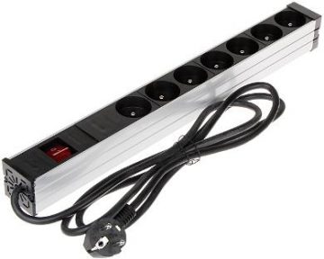 7 ligzdu pagarinātājs PD-7K/RACK7 ligzdu pagarinātājs PD-7K/RACK