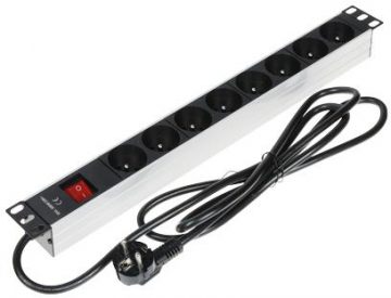 8 ligzdu pagarinātājs PD-8/RACK8 ligzdu pagarinātājs PD-8/RACK