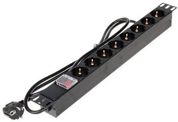8 ligzdu pagarinātājs PD-8/RACK-N8 ligzdu pagarinātājs PD-8/RACK-N