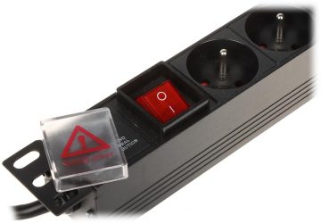 Pagarinātājs ar 8 rozetēm PD-8/R-IEC