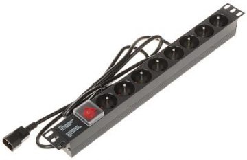 Pagarinātājs ar 8 rozetēm PD-8/R-IECPagarinātājs ar 8 rozetēm PD-8/R-IEC