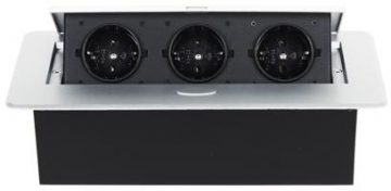 Mēbeļu pagarinātājs 3 rozetes FPS-3S/CABLE