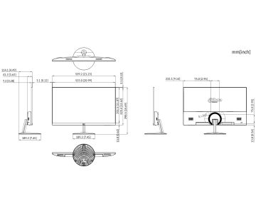 MONITORS VGA, HDMI LM24-A200Y 23.8&nbsp;" DAHUA