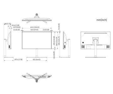 MONITORS VGA, HDMI, DP LM27-B201A 27&nbsp;" - Full HD DAHUA