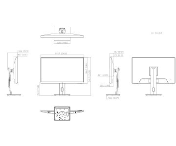 MONITORS HDMI, DP, USB-C, AUDIO, LM27-U401A 27&nbsp;" - 4K UHD DAHUA