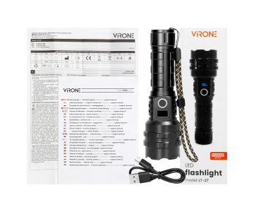 LED TORCH LT-27 VIRONE LED TORCH LT-27 VIRONE