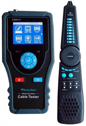 FS8117 FORSCHER KABEĻU TESTRĒTĀJSFS8117 FORSCHER KABEĻU TESTRĒTĀJS